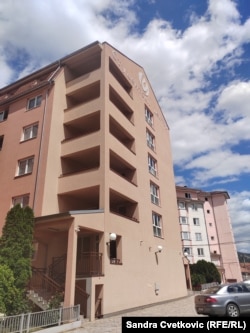 Jedan od objekata Studentskog centra u Severnoj Mitrovici, jun 2026.