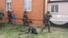 Вучэньні падразьдзелаў МУС Беларусі ў Столінскім раёне, які мяжуе з Украінай.  Ілюстрацыйнае фота 