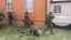 Вучэньні падразьдзелаў МУС Беларусі ў Столінскім раёне, які мяжуе з Украінай.  Ілюстрацыйнае фота 