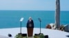 Джо Байден выступает с речью по случаю 80-й годовщины высадки союзников в Нормандии, 7 июня 2024 года 