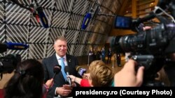 Presedintele Klaus Iohannis, înaintea reuniunii Consiliului European