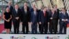 BELGIUM -- Participants pose for the photograph during the 10th EU-Eastern Partnership council meeting, in Brussels, May 13, 2019