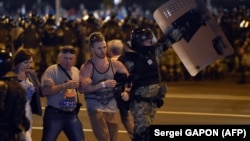 Мінськ, вечір 9 серпня 2020 року: перші протести, перші затримання