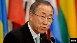 BMT-nin baş katibi  Ban Ki-moon 