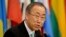 United Nations Secretary-General Ban Ki-moon expressed his support for de-escalation efforts by the OSCE's Minsk Group, which is mediating a settlement to the Karabakh issue.