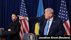 Президент США Трамп зустрівся з президентом України Зеленським у Флориді США, 28 грудня 2025 року