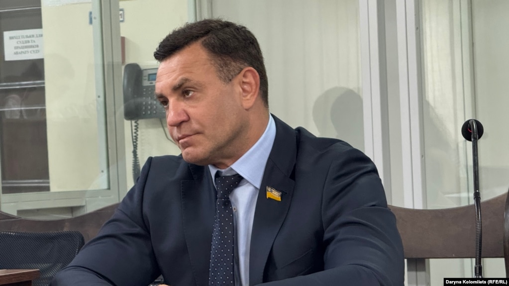 Микола Тищенко у Вищому антикорупційному суді під час обрання йому запобіжного заходу, 3 липня 2026 року 
