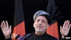حامد کرزی رییس جمهور افغانستان