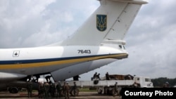 Украинский военный самолёт ИЛ-76