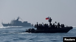 Marina taiwaneză într-un exercițiu militar demonstrativ. Fotografie generică. 
