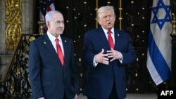 هدف مذاکرات بین دونالد ترامپ (راست) و بنیامین نتانیاهو شکستن بن‌بست بر سر آتش‌بس غزه و رسیدگی به نگرانی‌های اسرائیل درباره ایران و گروه حزب‌الله لبنان اعلام شده است