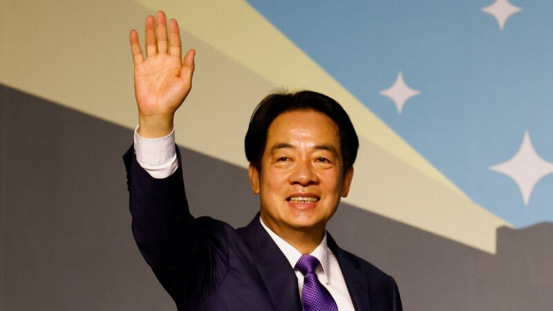 نامزد پیروز انتخابات ریاست‌جمهوری تایوان وعده دفاع در برابر «ارعاب» چین داد