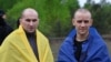 Українські військові, звільнені з російського полону 6 травня, фото з телеграм-каналу Володимира Зеленського
