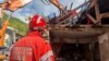 Members of the Specialist Rescue Team from Serbia are working to search and clear the terrain in Donja Jablanica (BiH), devastated by flash floods and landslides, October 10, 2024.