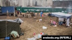 На місці протесту, 6 березня 2017 року