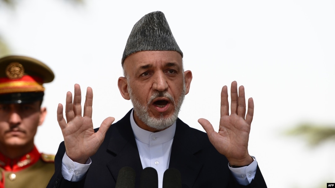 Afghan President Hamid Karzai