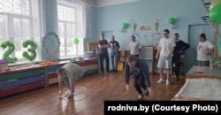 Сьвяткаваньне ў дзіцячым садку № 1 «Бярозка» ў Клімавічах. 23 лютага 2026 году