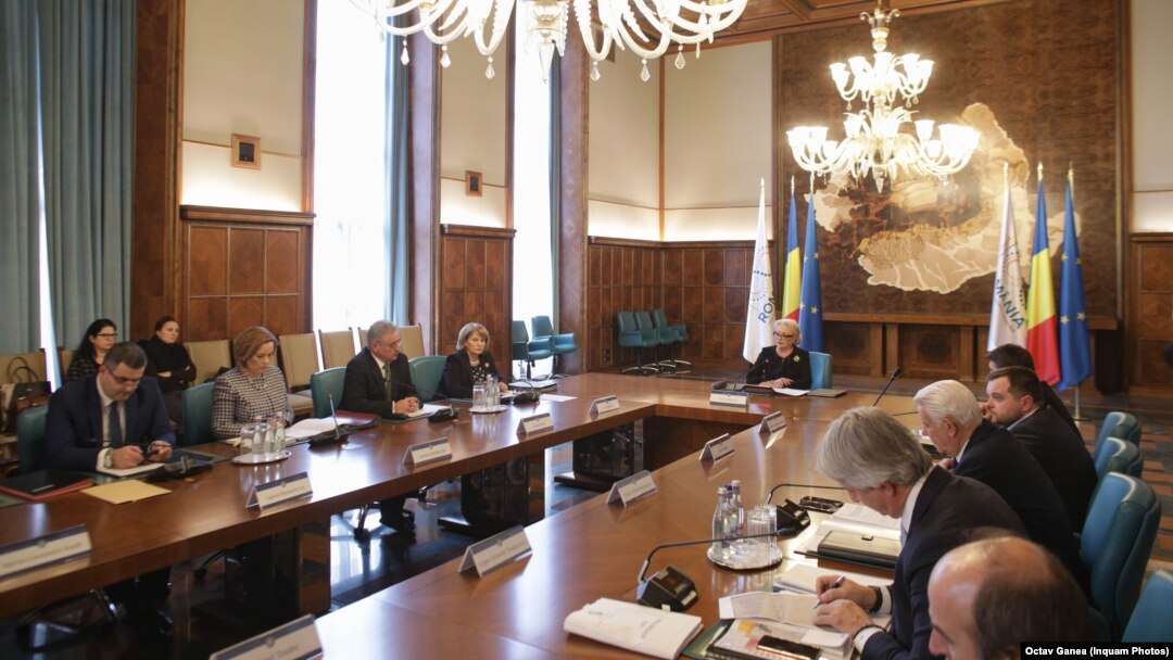 Romania - romanian government, PM Viorica Dancila, Bucharest