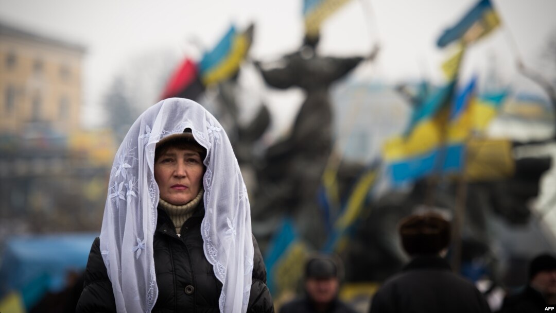 Киев, Евромайдан, 9 февраля