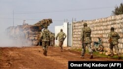 Турецкие военные в Сирии.