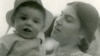 Boris Nemtsov as an infant with his mother, Dina