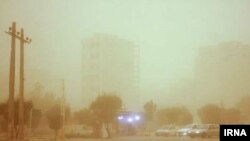 Dust pollution in the city of Ahvaz, 27 Jan 2017 