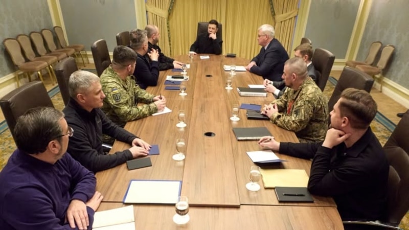 ზელენსკი მოლაპარაკებებზე - "რუსებმა უკვე წამოიწყეს დეზინფორმაციის ახალი კამპანიები"