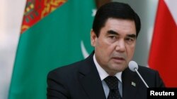 Turkmen President Gurbanguly Berdymukhammedov 