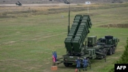 A Patriot air-defense system in Romania (file photo)