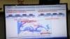 Armenia - A screenshot of a computerized presentation made during a meeting with Iranian businessmen held at the Armenian Transport Ministry in Yerevan, 