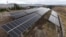 Armenia - A newly built solar power plant in Tsaghkadzor, 29Sep2017.
