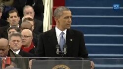 Барак Обама перед принятием присяги