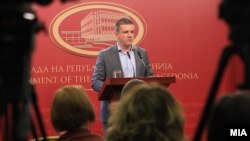 Министерот за информатичко општество и администрација Дамјан Манчевски.