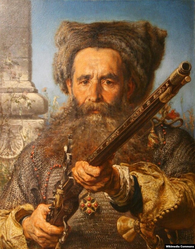 Запорізький отаман Остафій Дашкевич (1470–1536). Автор портрету Ян Матейко