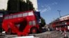 Czech Sculptor Transforms London Bus Into Olympic Art Installation