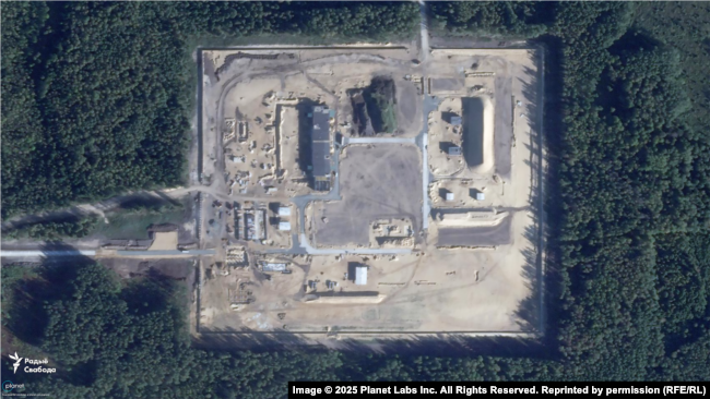 Vendndodhja juglindore e ndërtimit në objektin pranë Slutskut