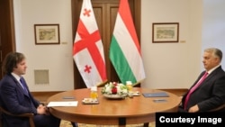 ირაკლი კობახიძე და ვიქტორ ორბანი