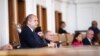 Президентът Румен Радев по време на първото заседание на 46-ото Народно събрание на 21 юли 2021 г.