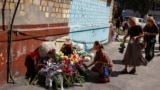 Aftermath of a Russian missile attack in Kyiv