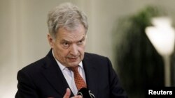 Финляндия президенти Саули Ниинистё