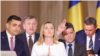 Cinci candidați indicați de sondaje cu șanse să intre în turul II la alegerile prezidențiale. De la stânga la dreapta: George Simion, Crin Antonescu, Elena Lasconi, Nicușor Dan, Victor Ponta