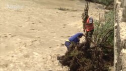 Swollen Kyrgyz Rivers Wash Out Roads And Bridges