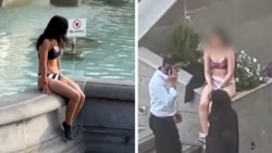 After Iranian Student Jailed For Stripping, London Activist Shows Solidarity In Her Underwear (Video)