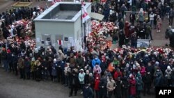 Марш «Я выходжу», Менск, «плошча Перамен», 15 лістапада 2020 г.