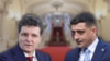 Nicușor Dan și George Simion (colaj Europa Liberă) 