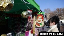 В Ташкенте готовятся отмечать Новый Год