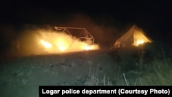 تخریب شش ذخیره گاه مواد مخدر در ولایت لوگر