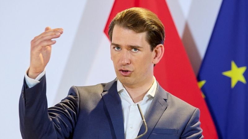 Австриските конзервативци повторно го избраа Курц за свој претседател