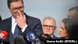 Српскиот претседател Александар Вучиќ 