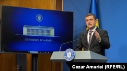 Radu Miruță, ministrul Apărării Naționale din România (fotografie de arhivă)